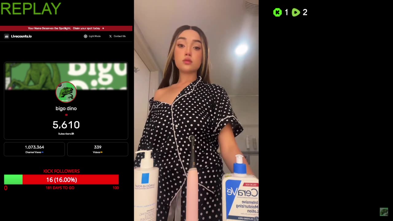 INTERNATIONAL TIKTOK LIVE REPLAY STREAM SEGMENT continued*