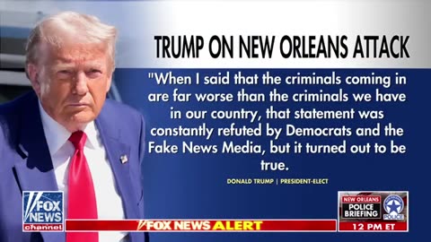 Trump calls out 'act of pure evil' in New Orleans