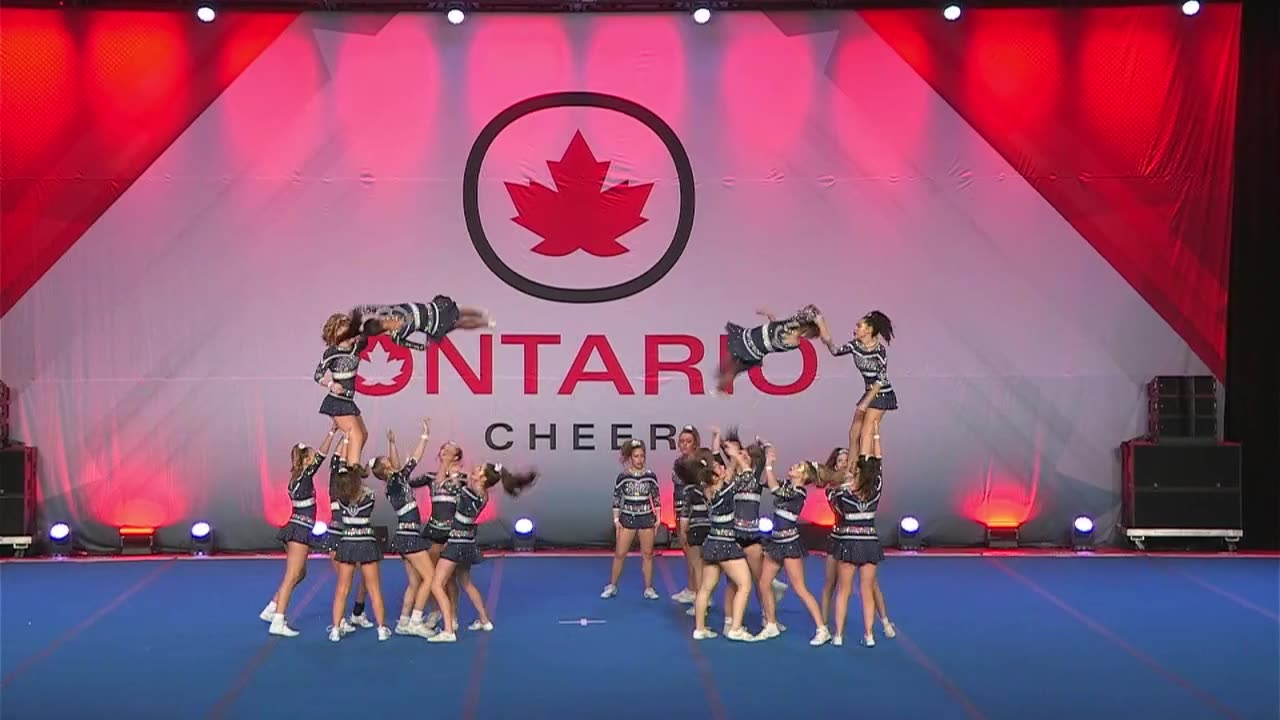 CheerForce WolfPack Diamonds Ontario cheer 2025 Day 2