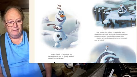 Olaf Waits For Spring