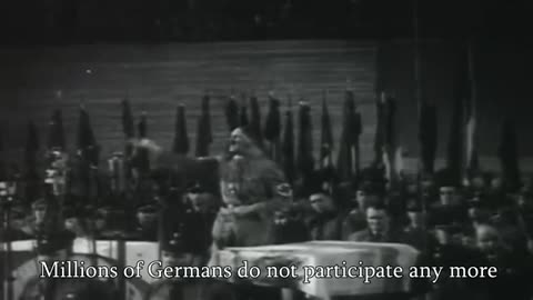 Hitler's First Speech as Chancellor: Sportpalast, 1941 (with translation to English)