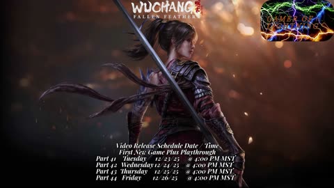 Weekly Video Schedule 12/22 - 12/26/25