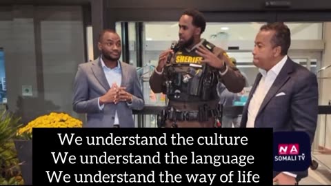 Minnesota Somali Deputy Sheriff Declares: “We Serve Somalis First – Here and in the Homeland”