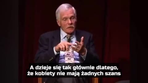Ted Turner o przyroście naturalnym i edukacji kobiet