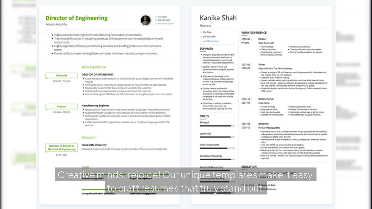 Top 30+ Resume Templates for Any Job | ATS-Friendly & Easy to Customize