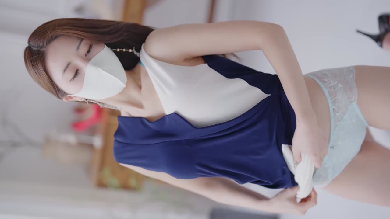 Stocking date look lingerie girlfriend look bikini underwear Lookbook