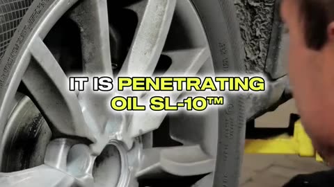 Penetrating Oil SL-10™ For Frozen Or Rusted Lug Nuts