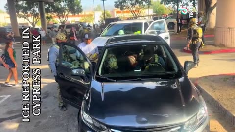 ICE arresting criminal illegal in Cypress Park, Los Angeles