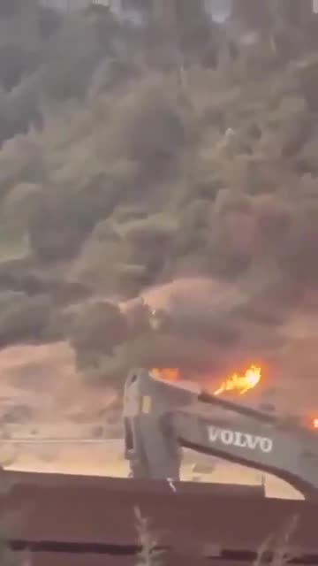 MAN-MADE CLIMATE CHANGE FIRES, LITERALLY