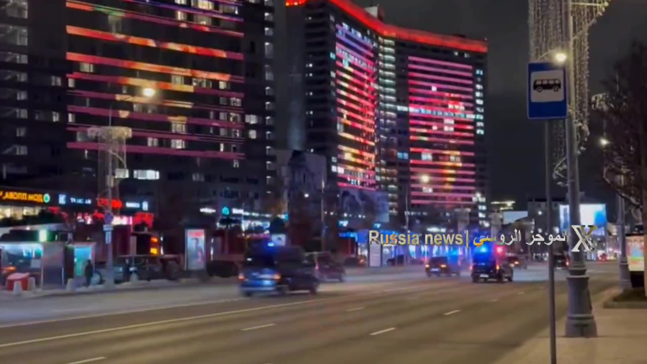 President Vladimir Putin spotted in the streets of Moscow!