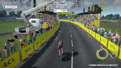 Tour de France 2024 PS5 Game Play