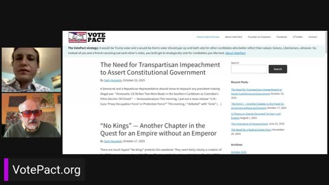 Sam Husseini on Gaza Genocide, Phony Ceasefires, Uniting for Peace, Vote Pact; Music by David Rovics