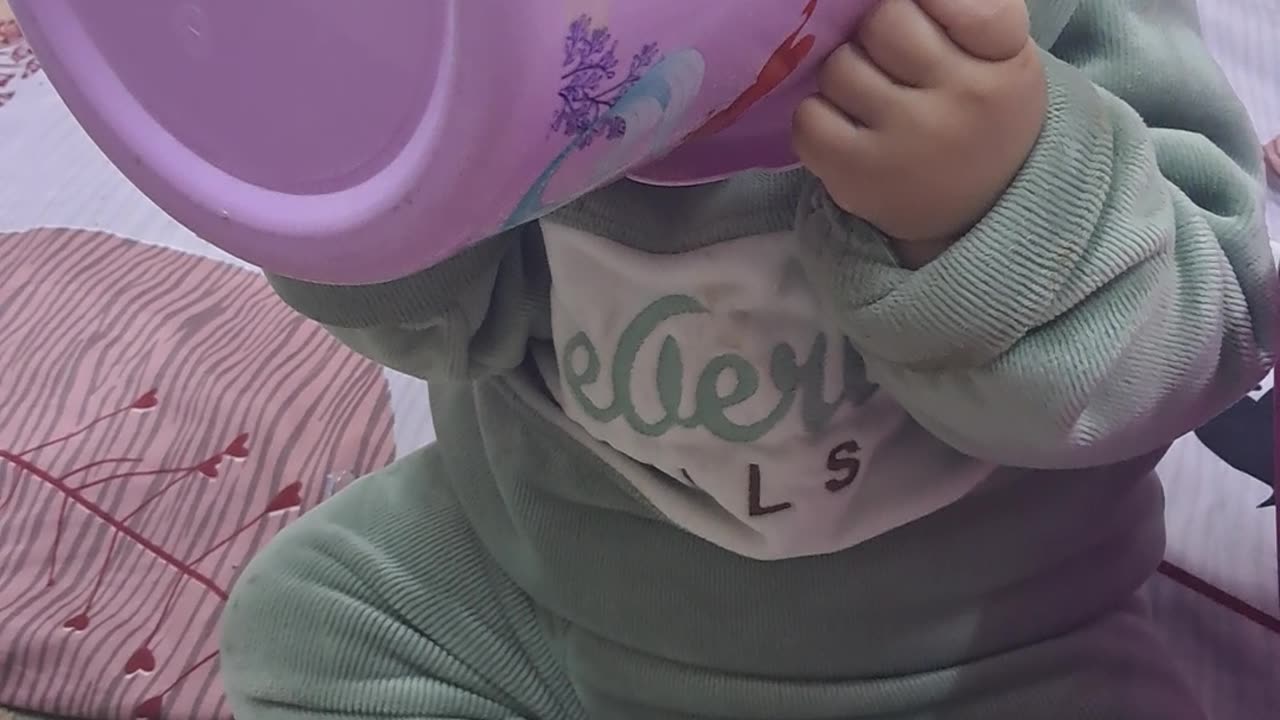 Toddler's laughing video