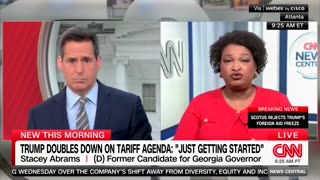 Two-Time Gubernatorial Loser Stacey Abrams Defends Dem Rep's Antics During Trump Speech