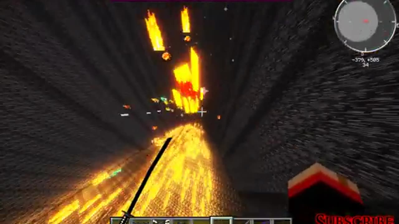 Minecraft mob battle nuclear joestar vs blaze titan