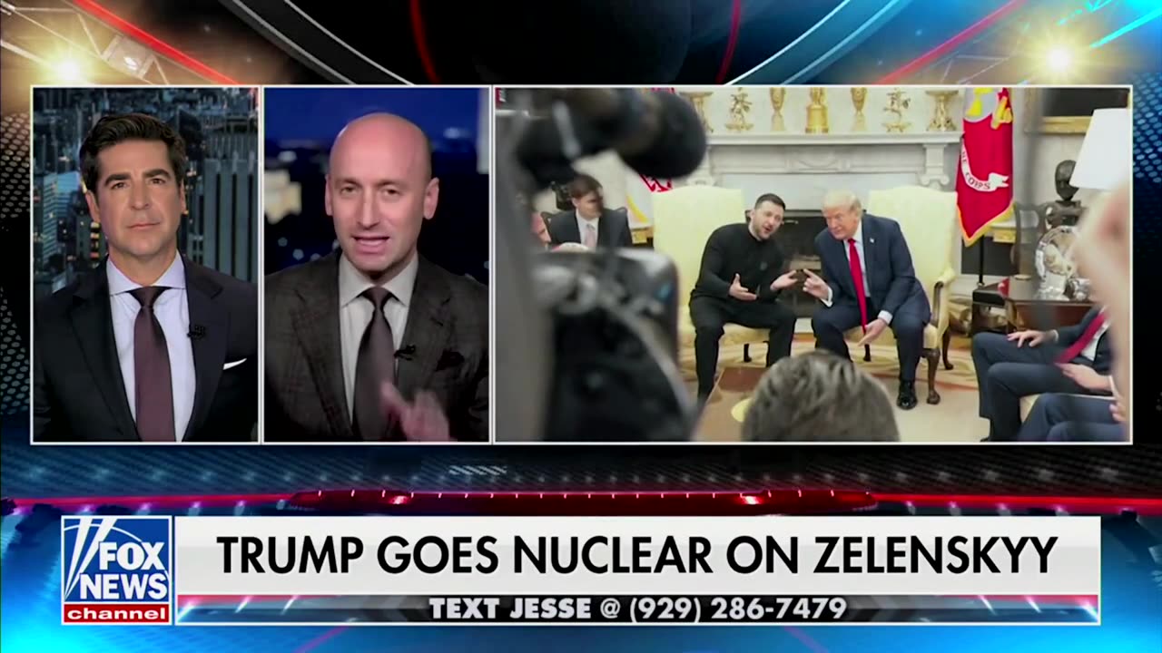 Stephen Miller Says Zelenskyy Finally Met Western Leader Who Won't Bow Down