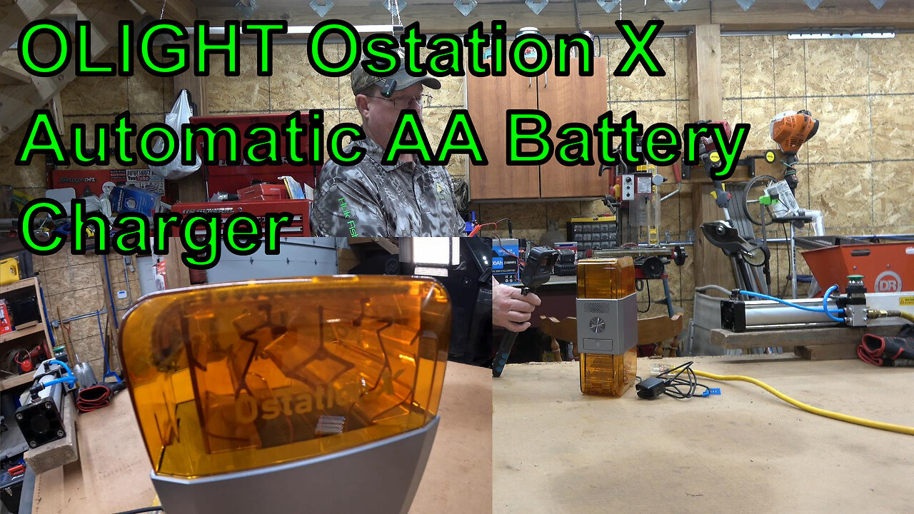 OLIGHT Ostation X 3-in-1 Automatic AA Battery Charger