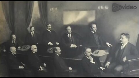 Theodore Roosevelt and the first Cabinet Meeting in the West Wing