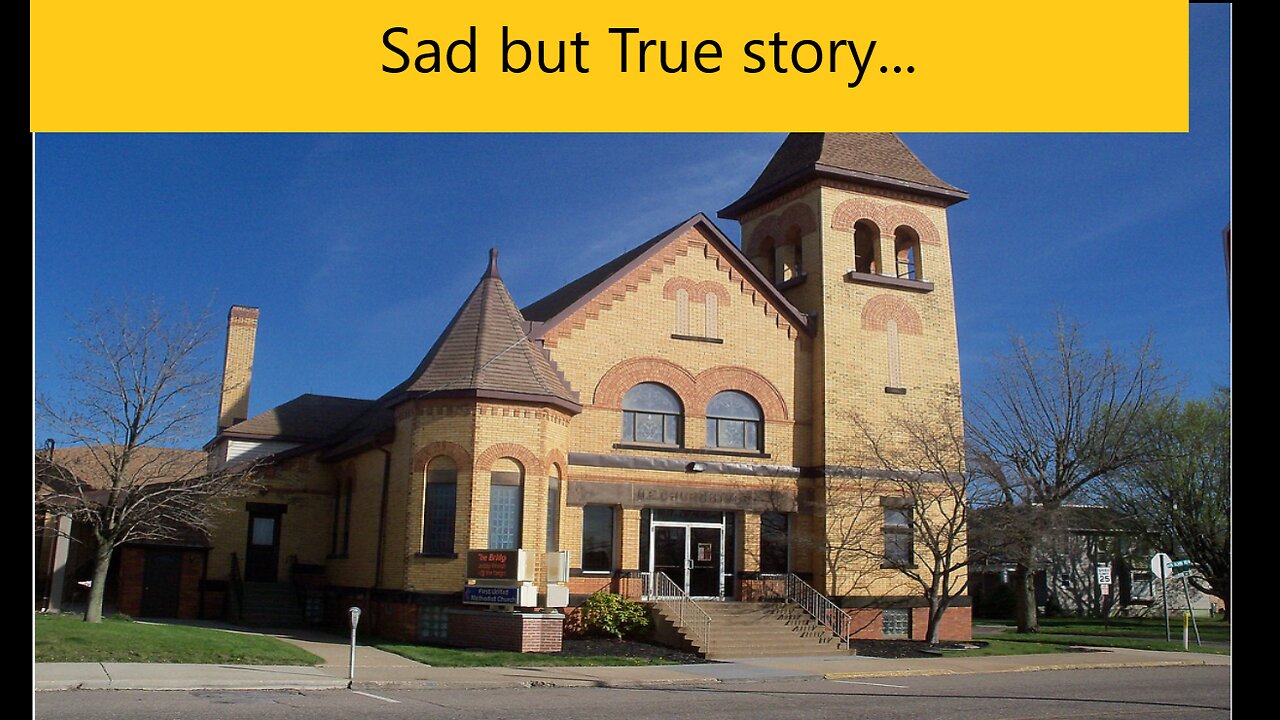 Sad but True Story of Carrollton First United Church Ohio @CarrolltonFirstUMC #umc