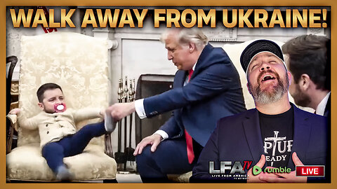 WALK AWAY FROM UKRAINE! | LIVE FROM AMERICA 3.3.25 11AM