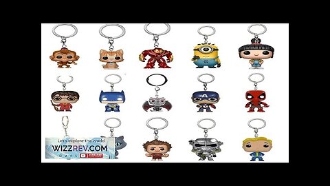 Kawaii Capsule Funkostyle Keychain POWER ARMOR Evil Dead StanLee Potter Spiderman Chessur Review