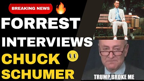 forrest gump interviews chuck schummer😂🤣😂🤣