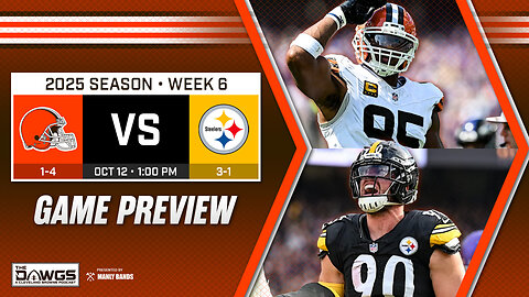 Browns x Steelers: Game Preview - Can the Browns Break the 21-Game Losing Streak?