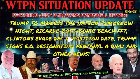 SHitiuation UPDate - 12/17/25 [TONIGHT..TRUMP Address The Nation 8pCST-The Best Is Yet To Come!]
