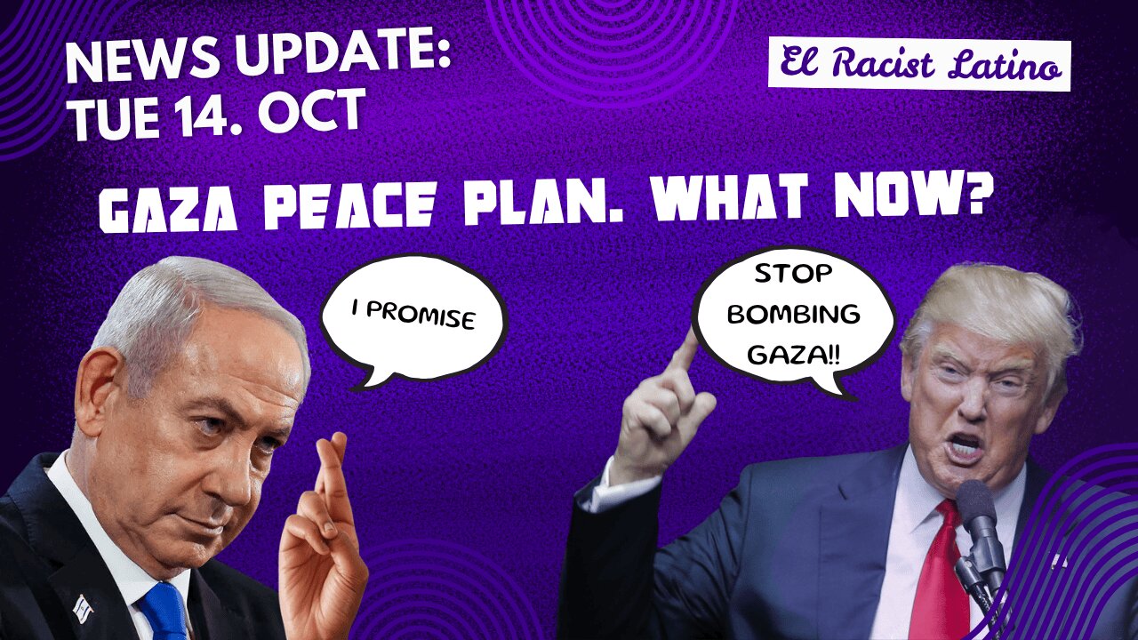 NEWS Tue 14. Oct: CAIRO BOMBED! GAZA Peace Plan. PHASE 2. AID Entering Gaza.