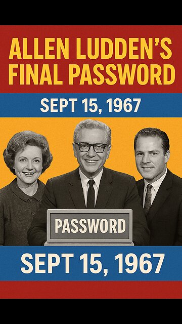 Allen Ludden's Final Password Show ~ Highlights