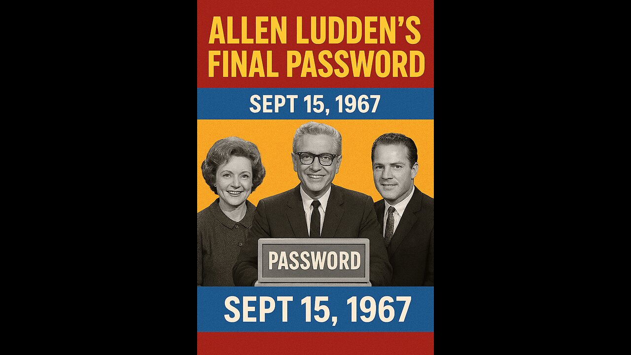 Allen Ludden's Final Password Show ~ Highlights