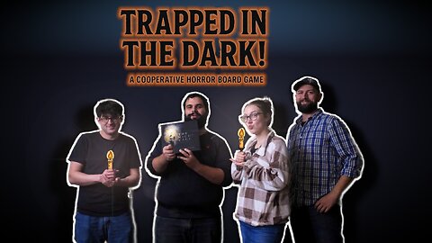 Trapped in Darkness! The Knights Play The Night Cage | Cooperative Horror Board Game