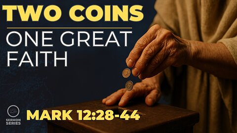 41-Mark: "Two Coins, One Great Faith." -Service and Sermon