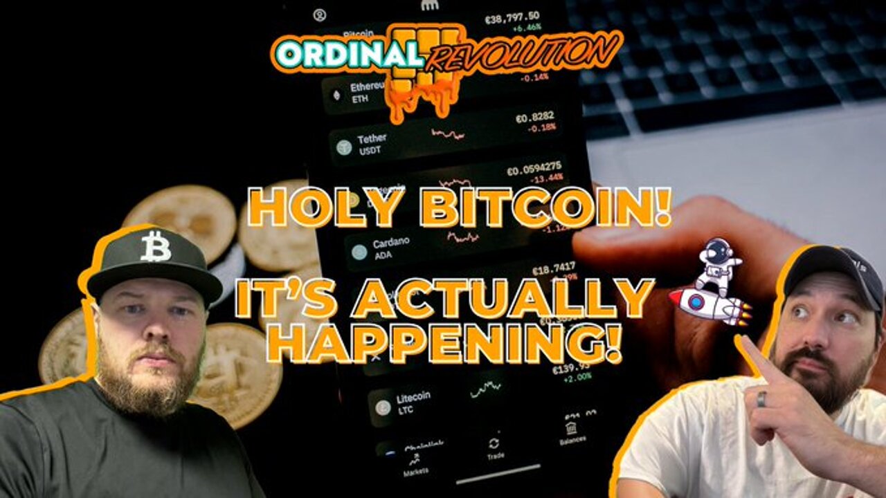 HOLY BITCOIN! (It’s Actually Happening!)