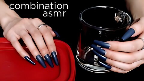 From Tappy to Scratchy 🎧 Combination ASMR (no talking)