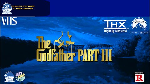 Opening to The Godfather Part III 1997 Widescreen VHS