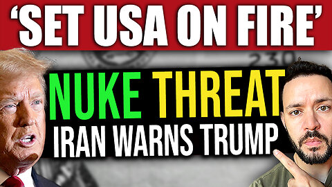 BREAKING: Iran's Chilling NUCLEAR Threat to the US... 'Set Their World on Fire'