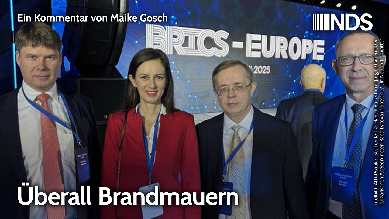 Überall Brandmauern | Maike Gosch | NDS-Podcast