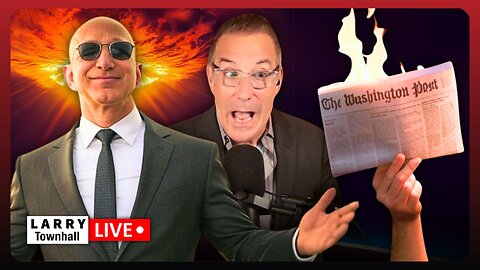 🚨BREAKING: Jeff Bezos Just NUKED 'The Washington Post!' Lib Media RAGES! | LARRY Live!