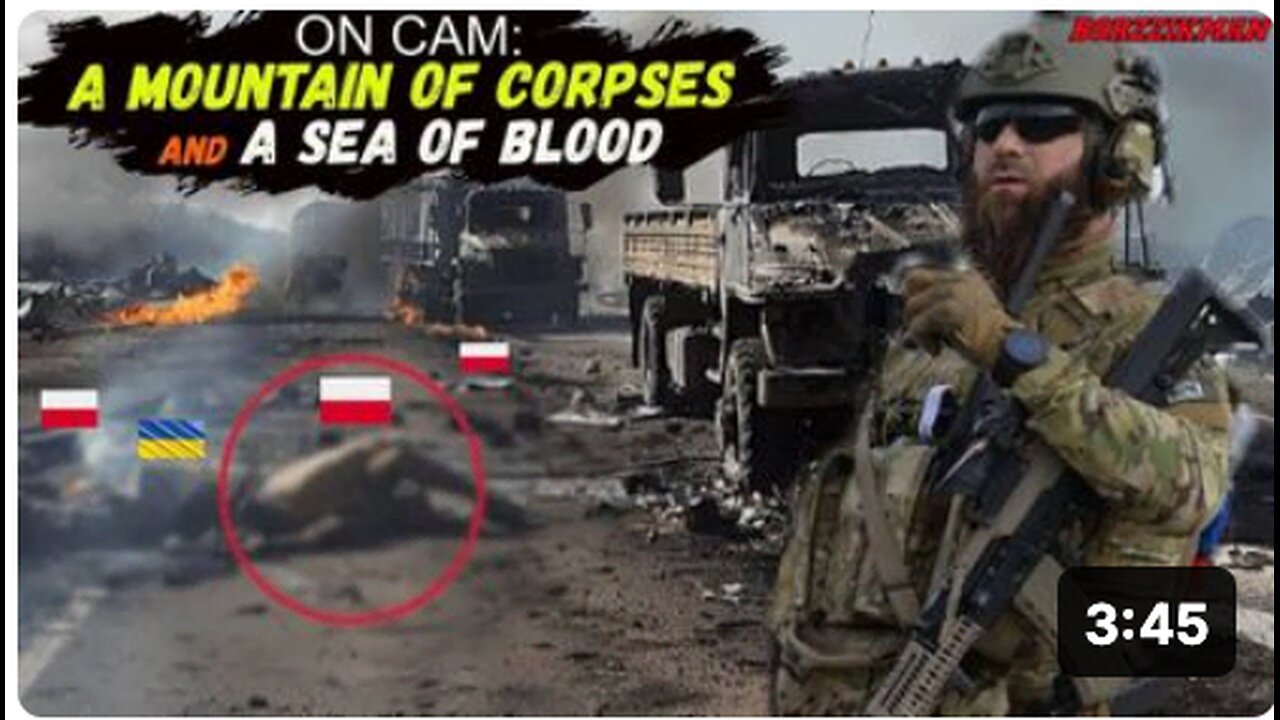 A Large Group of POLISH Mercenaries & Ukrainian Soldiers Was Torn To PIECES Near The Russian Border