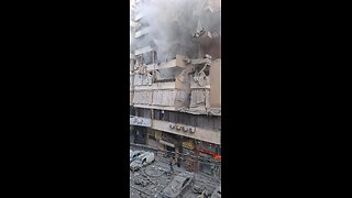 The target of the Israeli airstrike in Beirut's southern suburbs a short while ago is senior