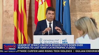 LEADER OF SPAIN'S VALENCIA REGION STEPS DOWN OVER FLOOD RESPONSE