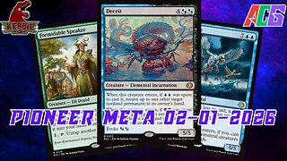 Watching The Pioneer Meta 01-26-26 to 02-01-26 | Magic the Gathering | MTG Metagame Analysis