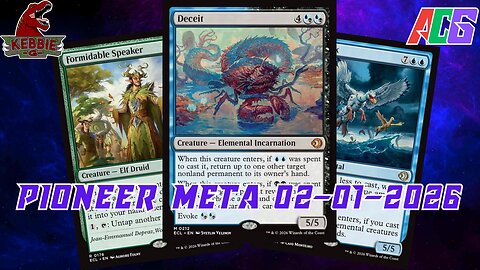 Watching The Pioneer Meta 01-26-26 to 02-01-26 | Magic the Gathering | MTG Metagame Analysis