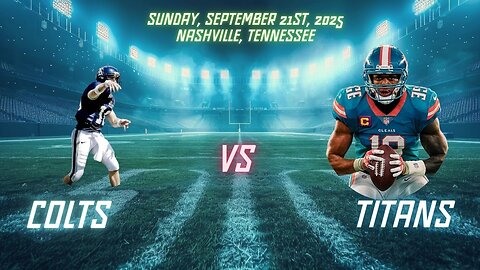 Indianapolis Colts @ Tennessee Titans, Week 3, Diggin' Deeper Into the NFL