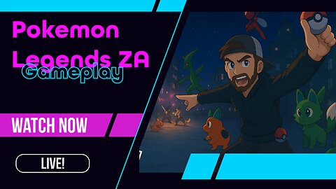 LIVE: Pokemon Legends ZA Gameplay