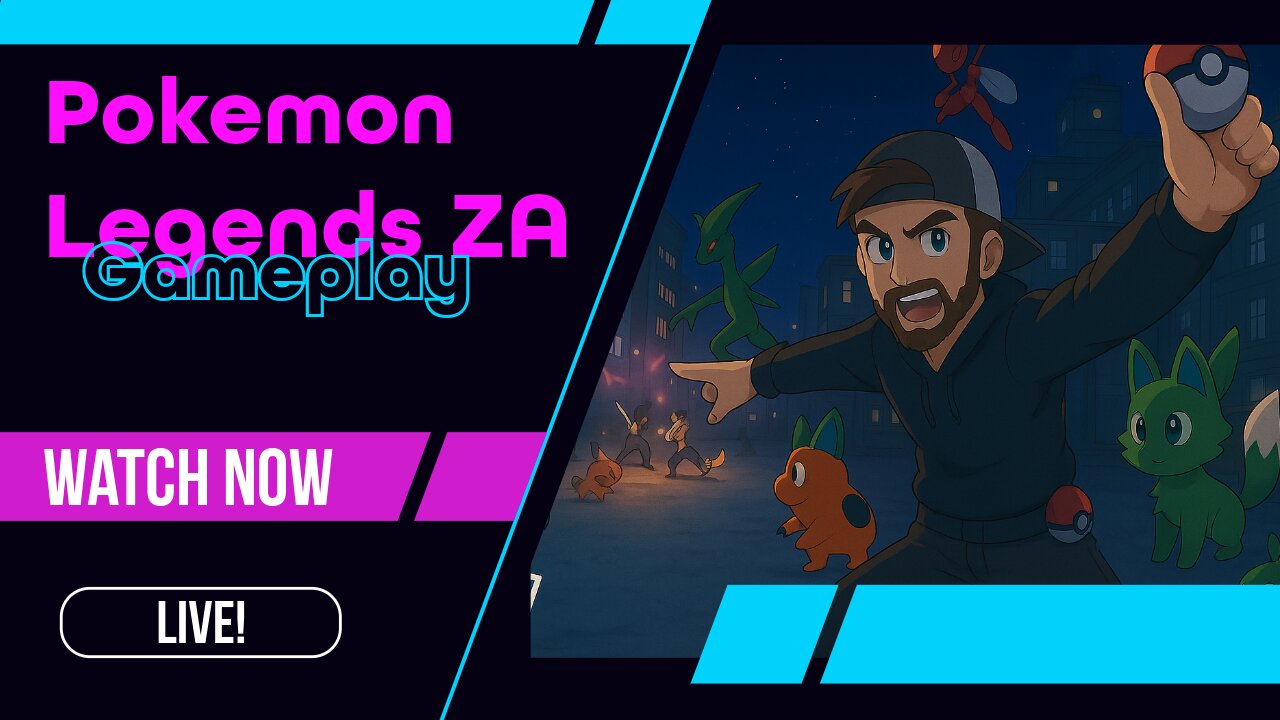 LIVE: Pokemon Legends ZA Gameplay