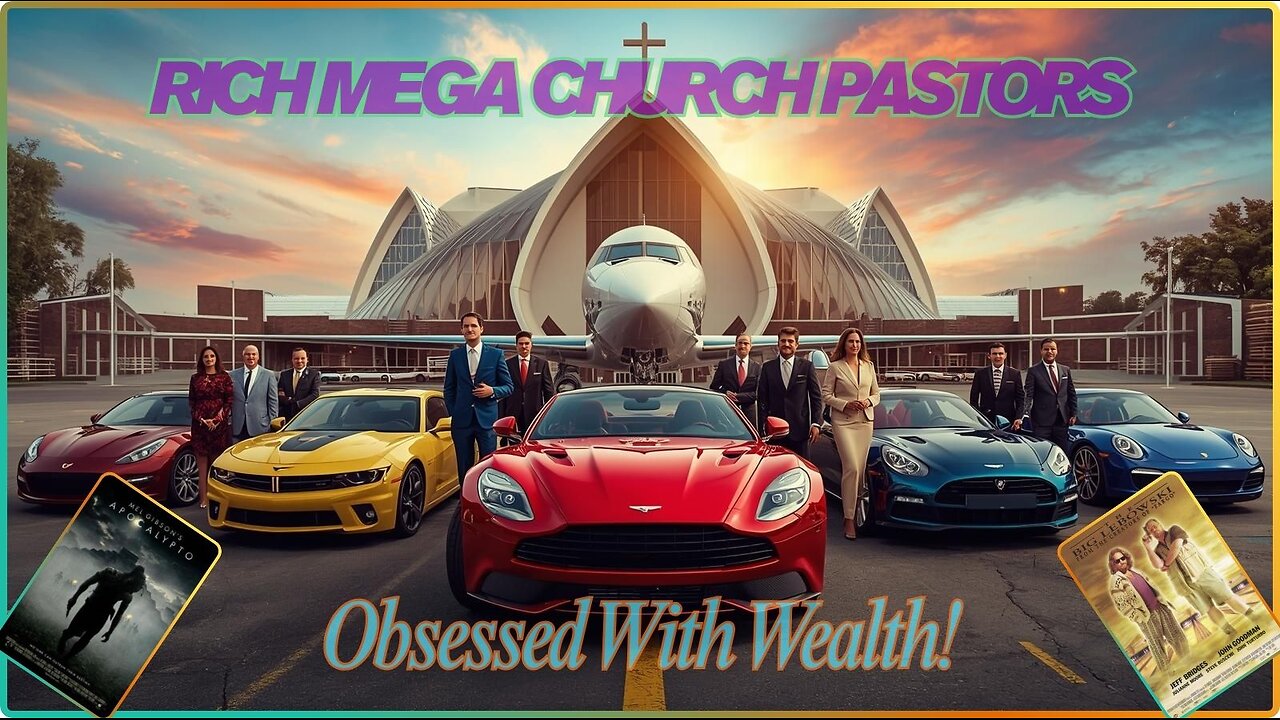 Mega Rich Pastors In Mega Churches With Mega Material Possessions In ''The Name Of Jesus'' Movies...