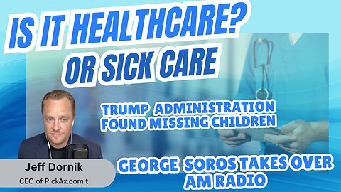 The Trump Administration Finds Missing Kids| JD Vance Vs MSM| Do We Have Healthcare or Sickcare?