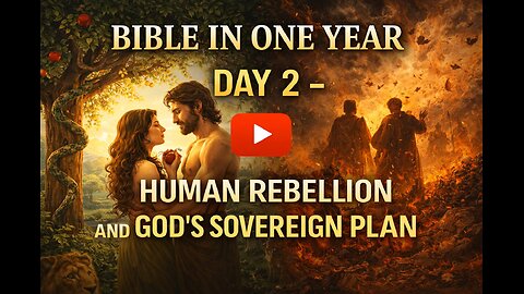 Bible In One Year: Day 2: Human Rebellion and God's Sovereign Plan